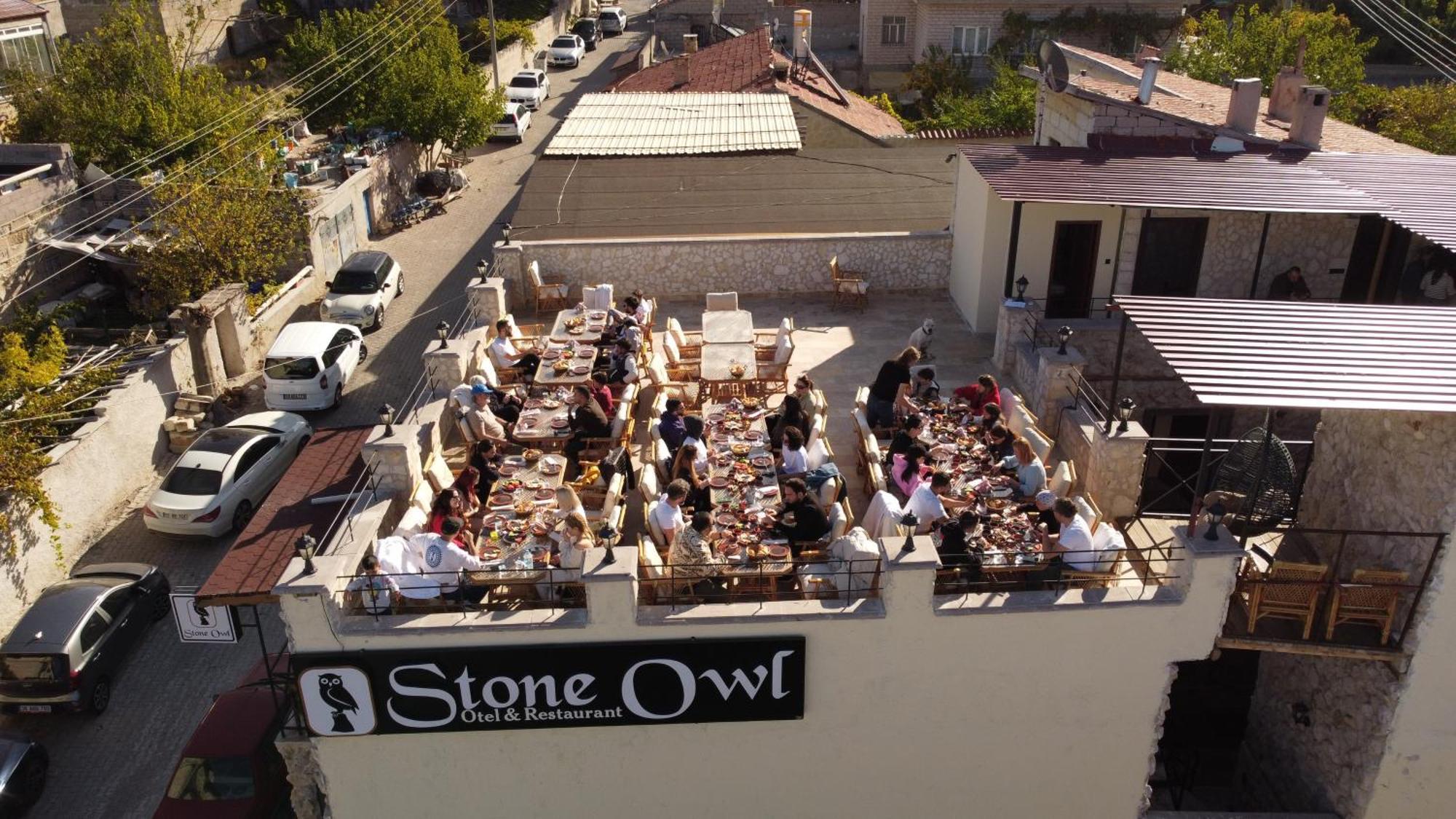 Stone Owl Otel & Restaurant Учгісар Екстер'єр фото