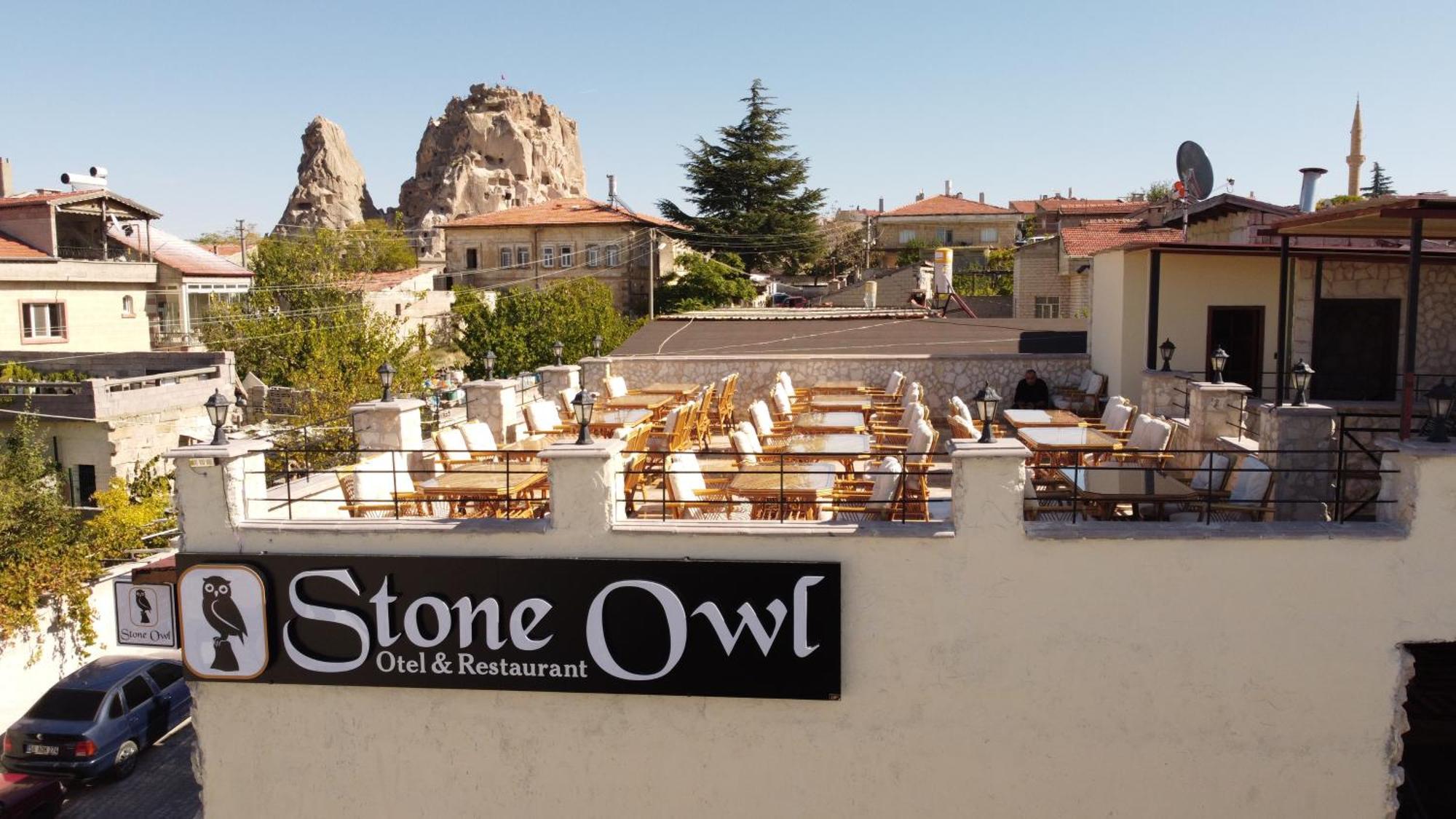 Stone Owl Otel & Restaurant Учгісар Екстер'єр фото