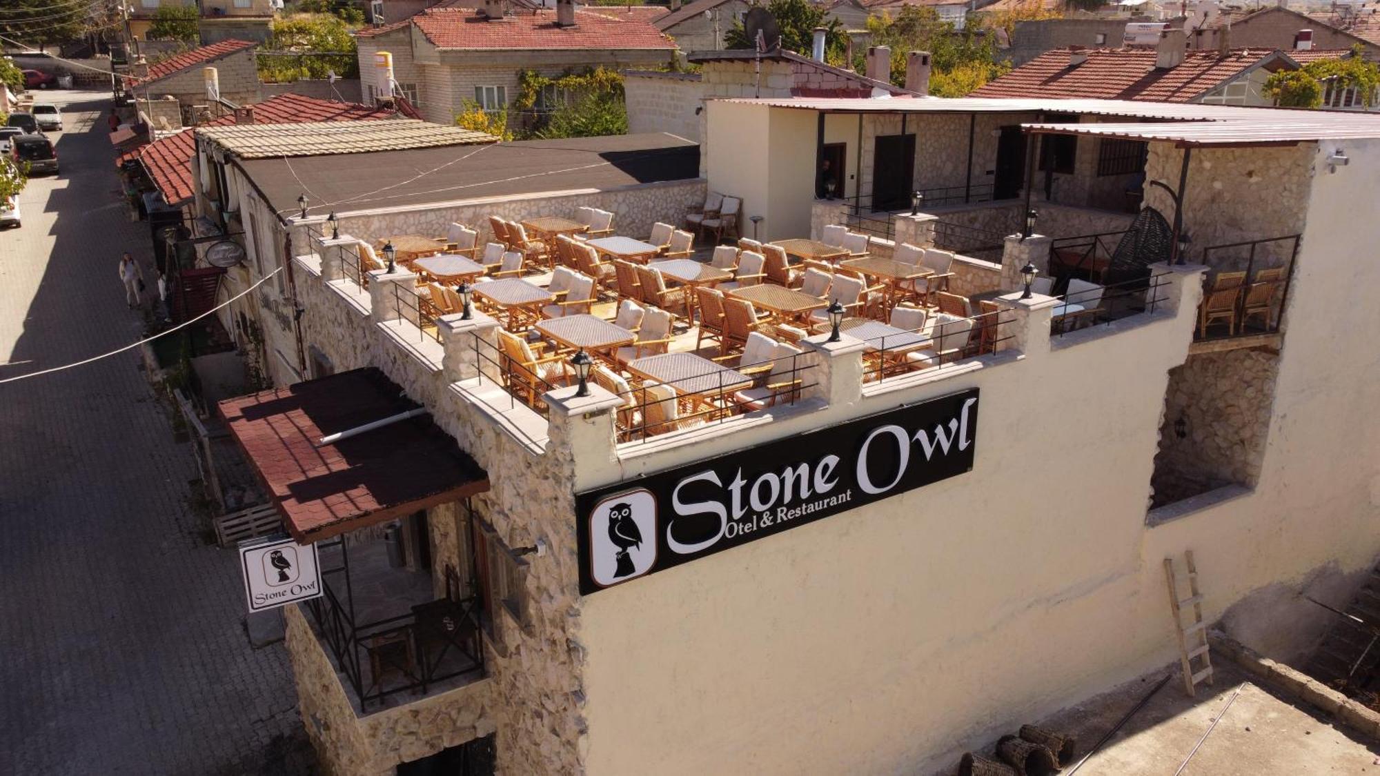 Stone Owl Otel & Restaurant Учгісар Екстер'єр фото
