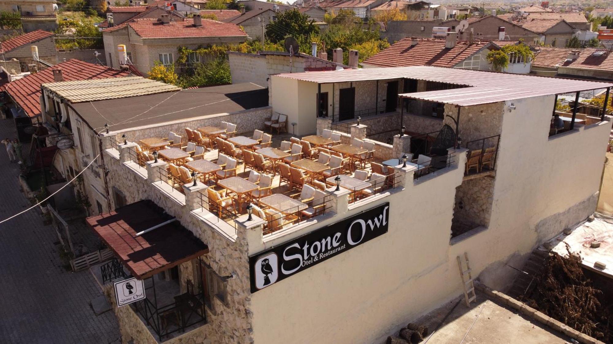 Stone Owl Otel & Restaurant Учгісар Екстер'єр фото